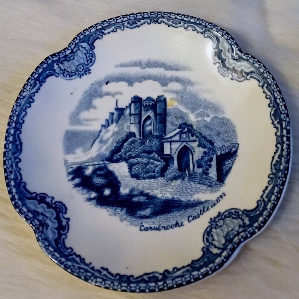 Vtg Johnson Bros England Britain Castles Plate